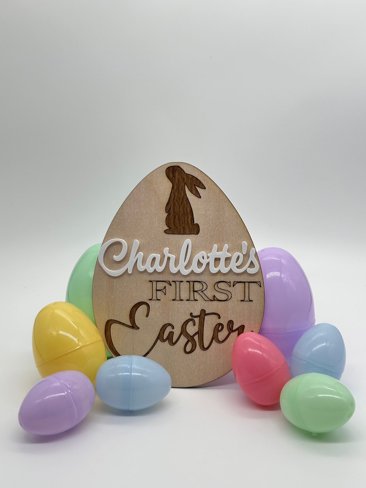 Personalised 'First Easter' Milestone Egg
