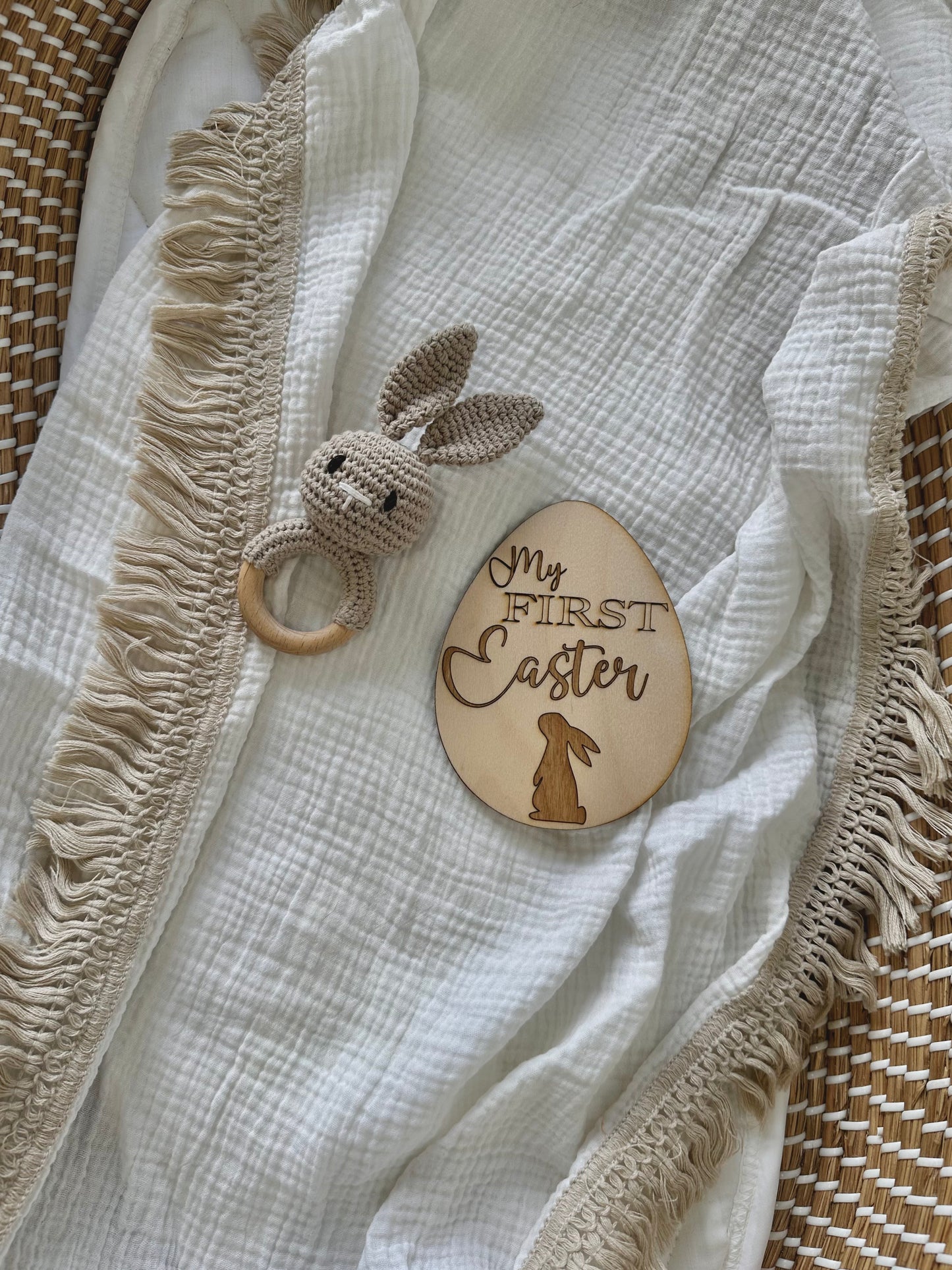 'My First Easter' Milestone Egg