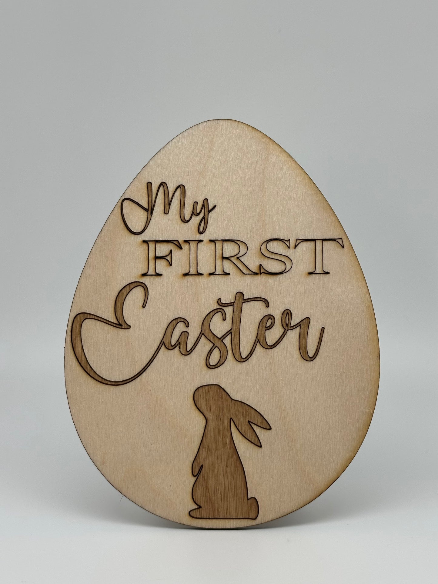'My First Easter' Milestone Egg