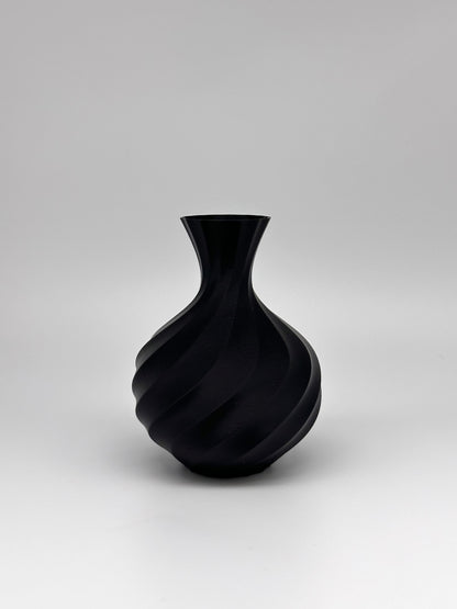 Dahlia in Black Satin